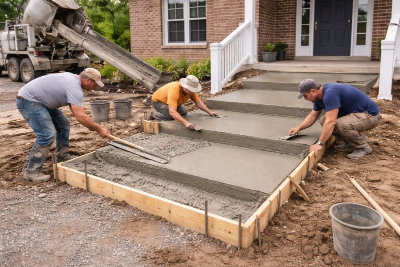 Concrete Ramp Installation in Denver, CO