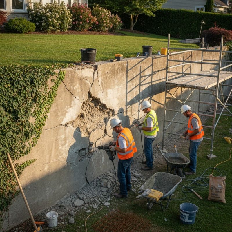 Concrete Wall Pouring